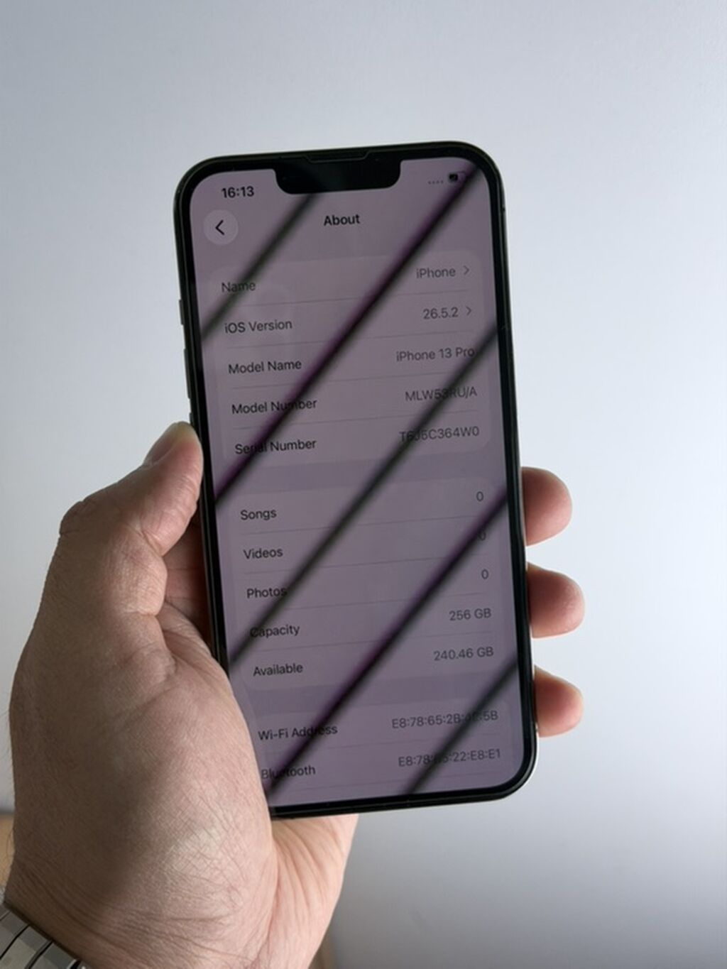 iPhone 13 Pro • 256 GB Отличное состояние Память: 256 ГБ: фото 5