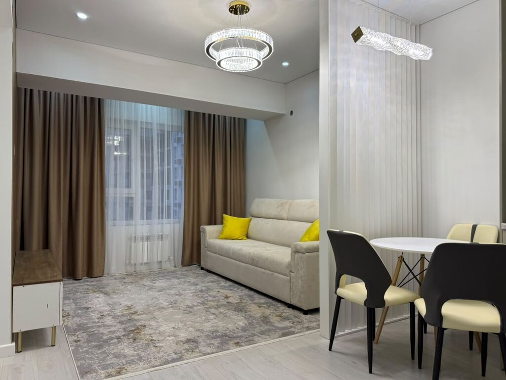 2 комнаты, 46 м², АЮ Гранд Элитка, 9 этаж, Дизайнерский ремонт: фото 1