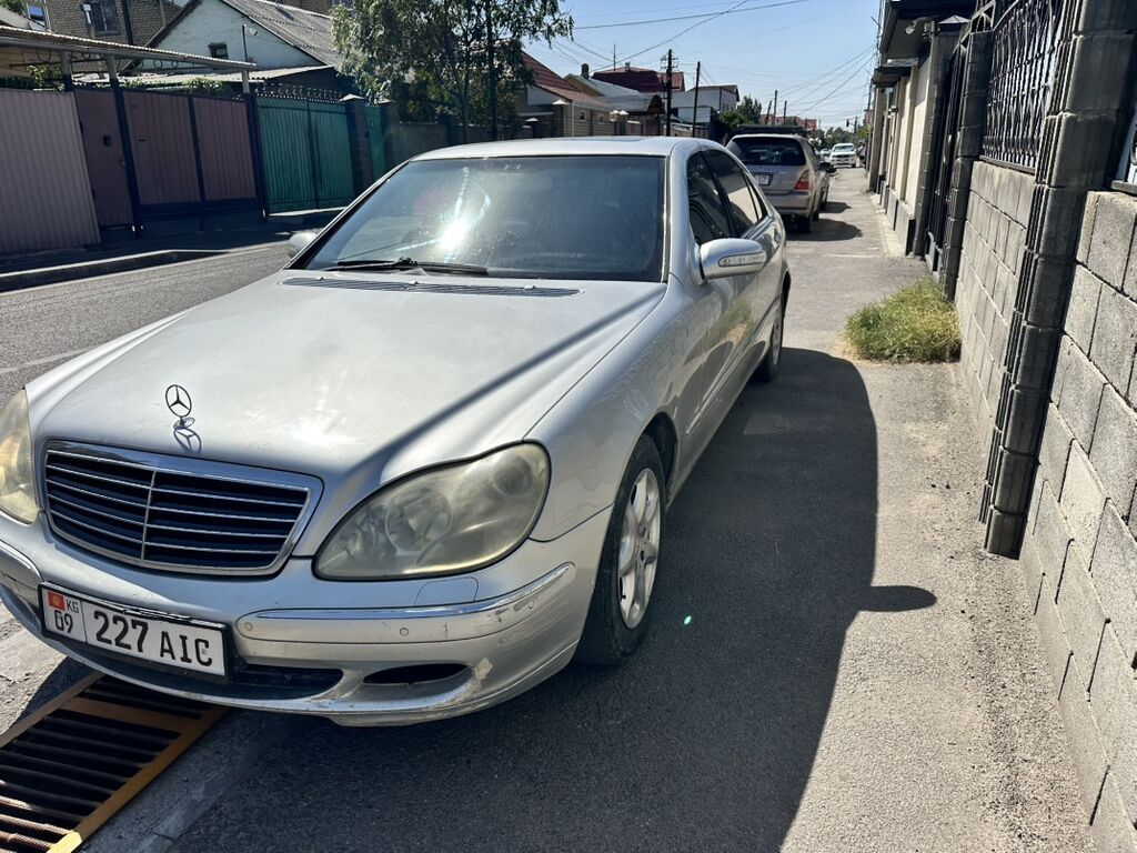 Mercedes-Benz S-Class: 2003 г., 3.7 л, Автомат, Бензин, Седан: фото 4
