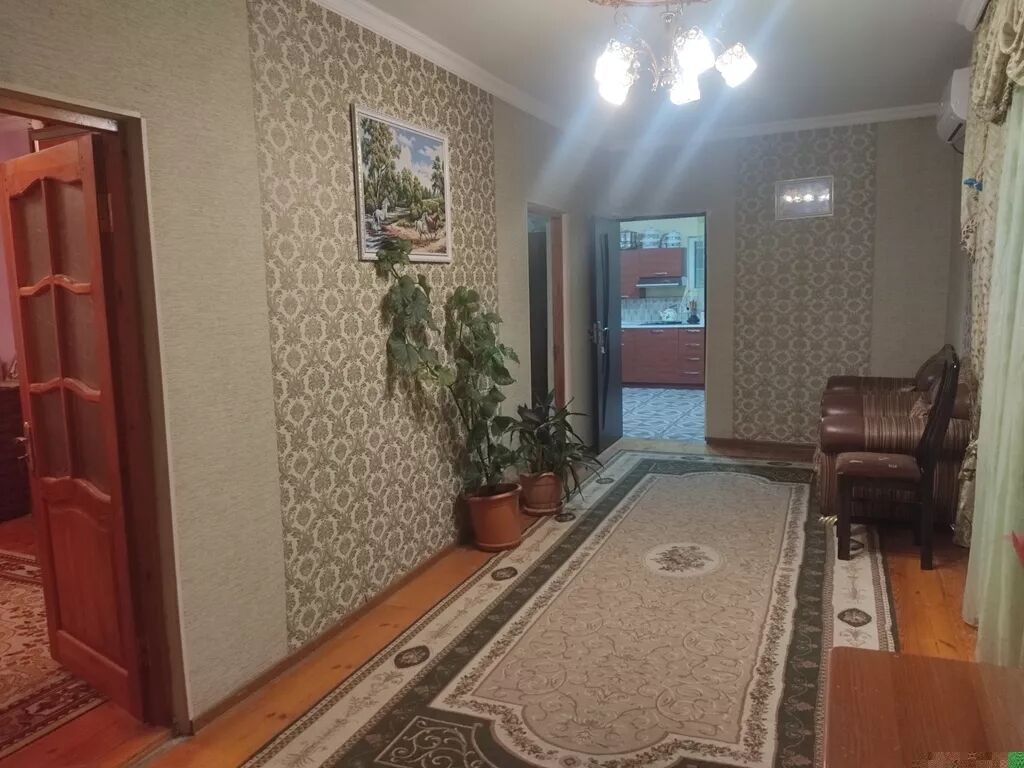 4 otaqlı, 100 kv. m, Yeni təmirli