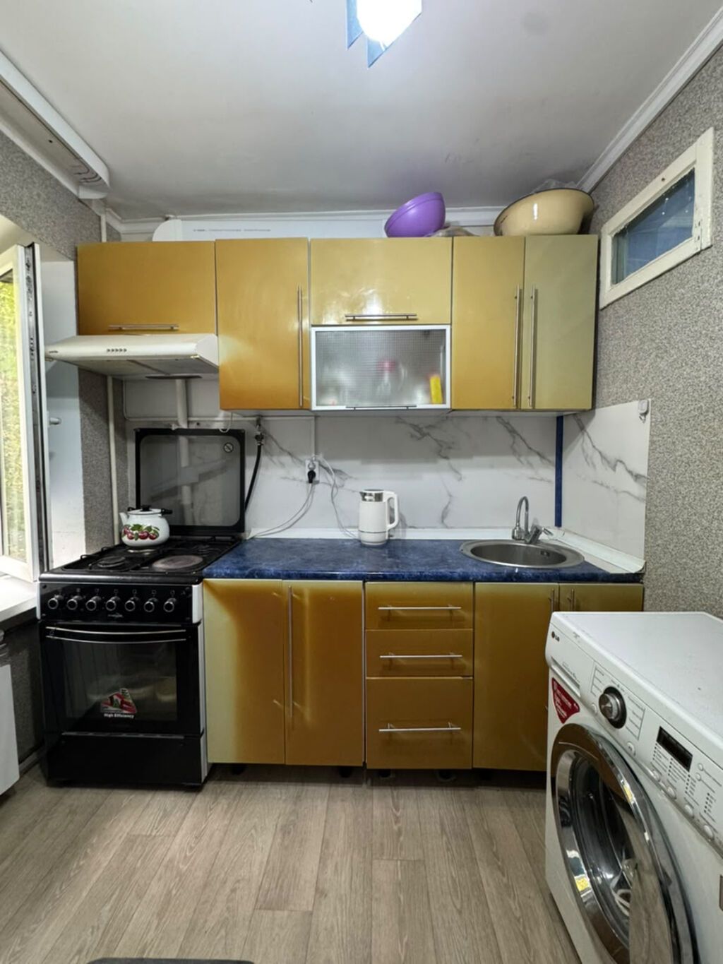 1 комната, 32 м², Политех Хрущевка, 2 этаж, Евроремонт: фото 2