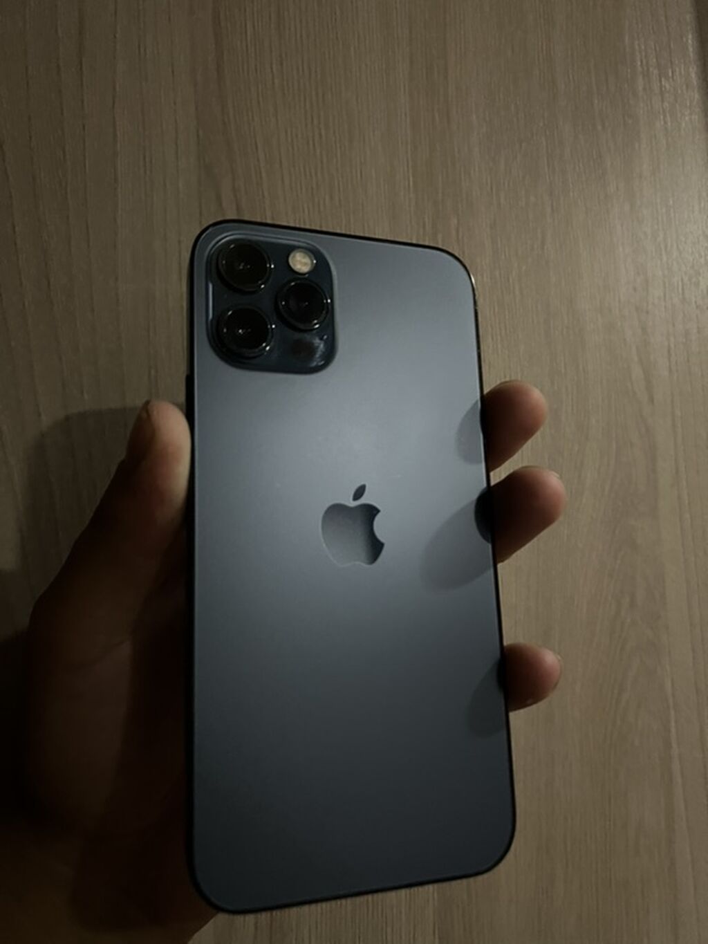 IPhone 12 Pro, 128 ГБ, Pacific Blue, 100 % — фото 1