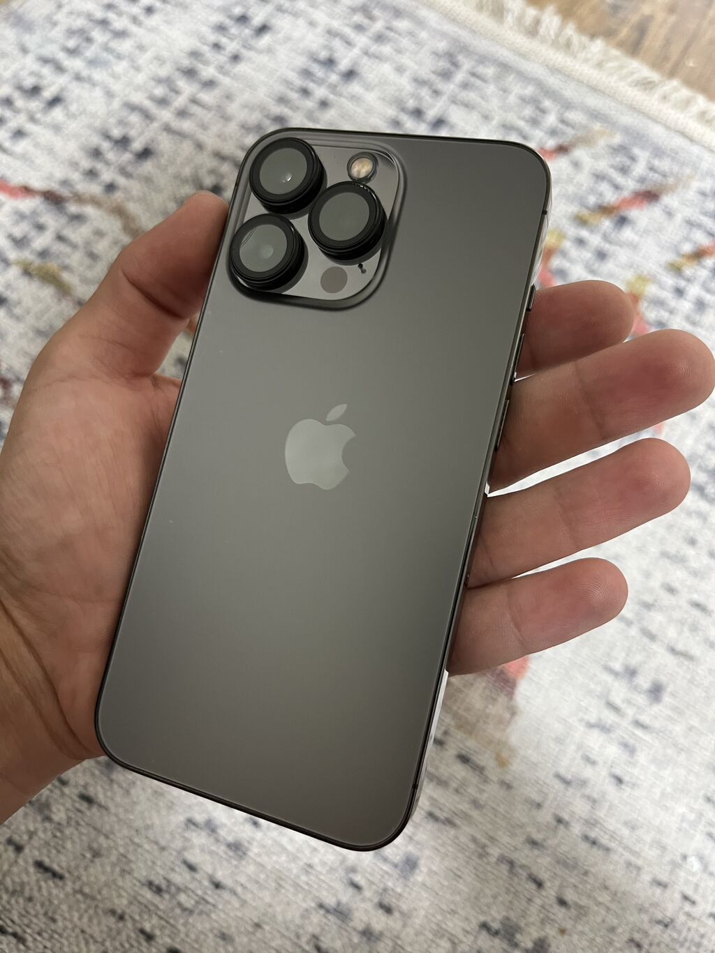IPhone 13 Pro 128 ГБ АКБ 93% (родной) Идеал. Пленка + линза на: фото 5