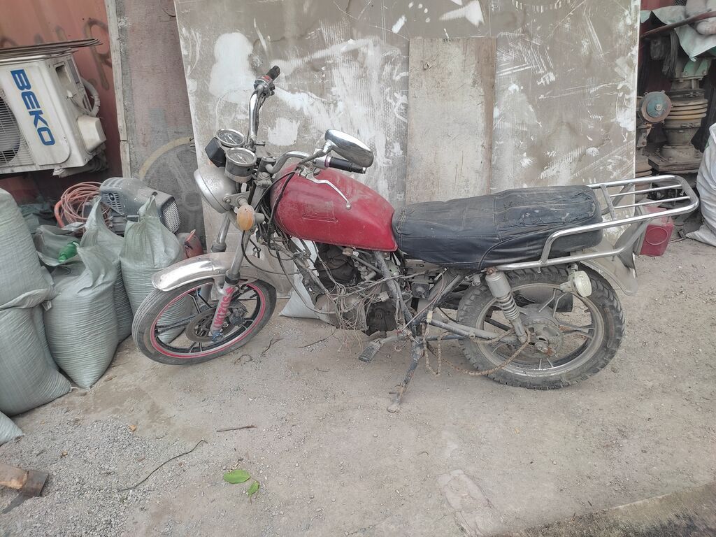 Классический мотоцикл Suzuki, 125 куб. см, Бензин, Взрослый, Б/у