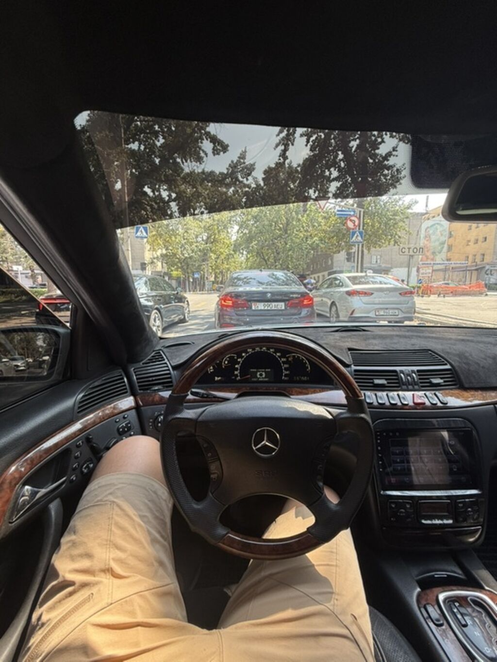 Mercedes-Benz S-Class: 2001 г., 3.2 л, Автомат, Бензин, Седан: фото 7