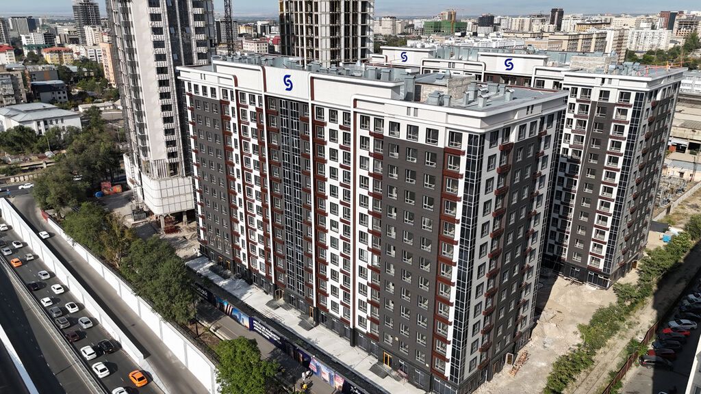 2 комнаты, 67 м², Азия Молл Элитка, 7 этаж, ПСО (под самоотделку): фото 2