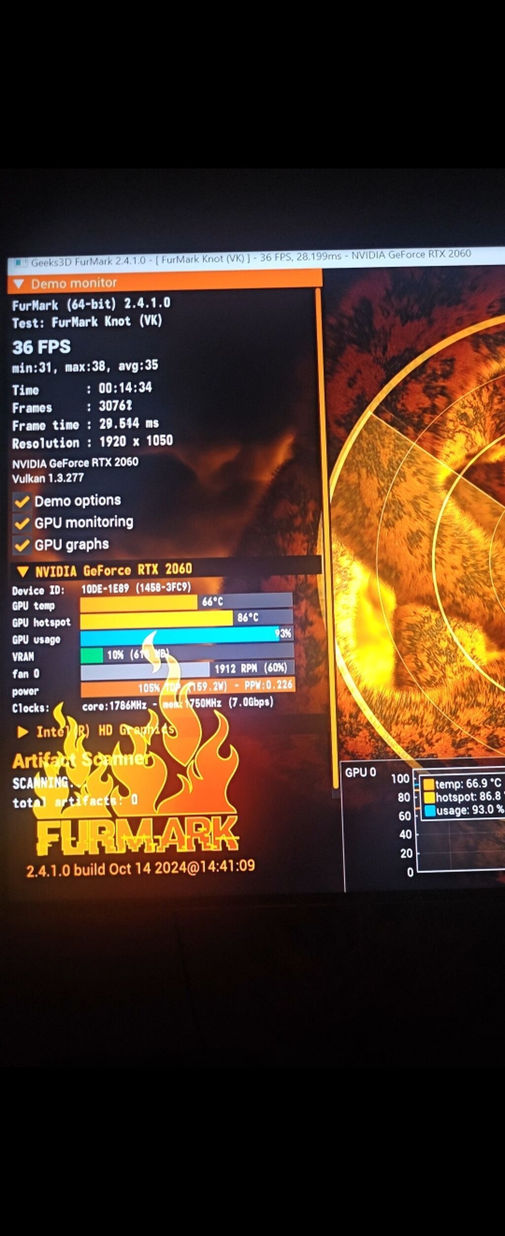 Видеокарта для ПК, Б/у, Gigabyte, GeForce RTX, 6 ГБ: фото 2