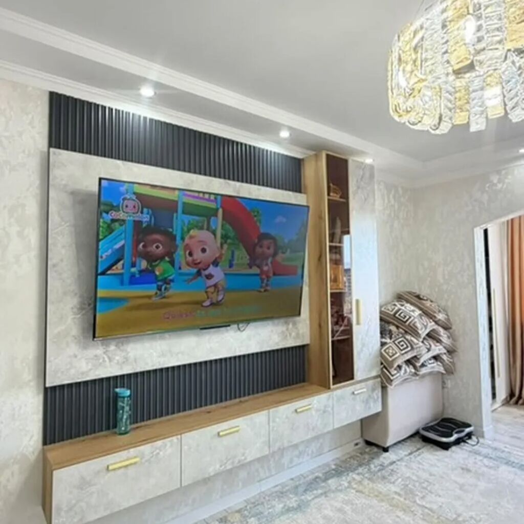 2 комнаты, 60 м², Пишпек 106 серия, 9 этаж, Евроремонт: фото 4