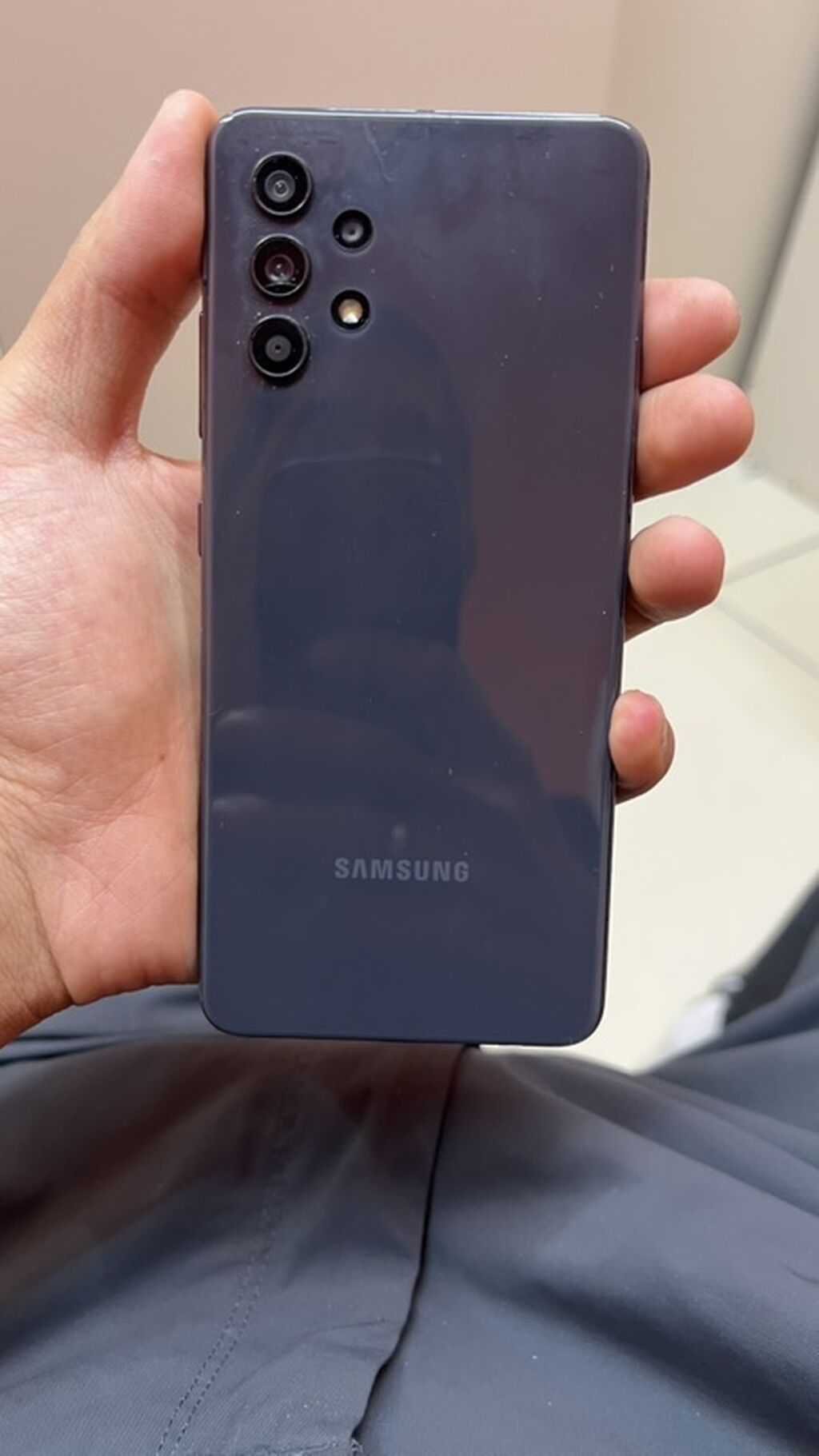 Samsung Galaxy A32, 128 ГБ, серый Состояние жакшы Экран оригинал: фото 2