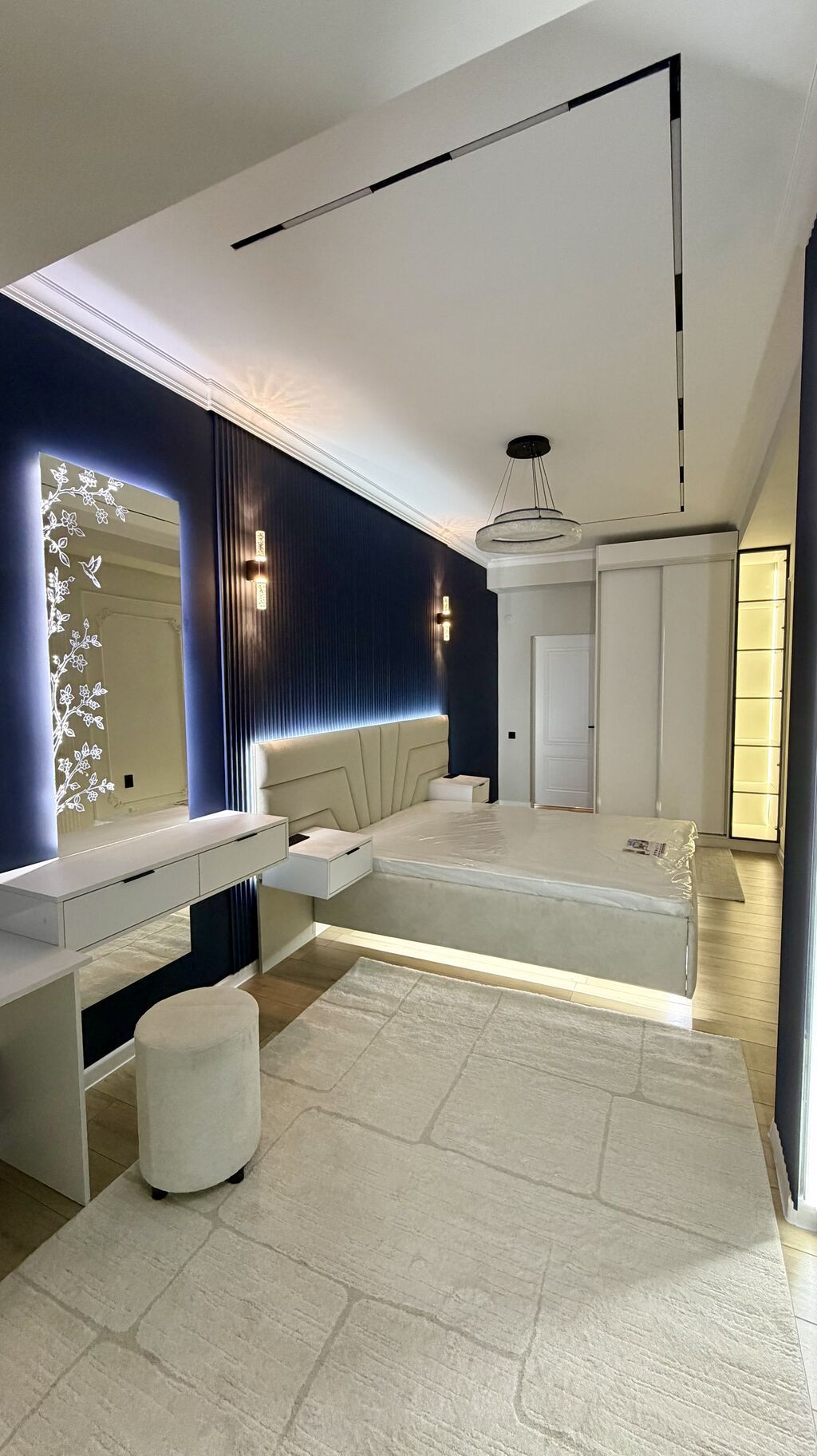2 комнаты, 91 м², Калинина мкр., Элитка, 4 этаж, Дизайнерский ремонт: фото 5