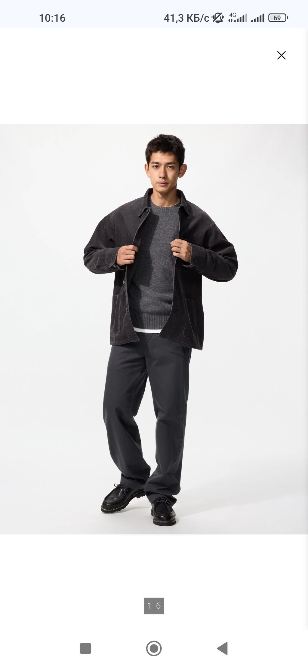 Продаю брюки юникло uniqlo, заказывал для себя за 3200 сом, но размер: фото 4