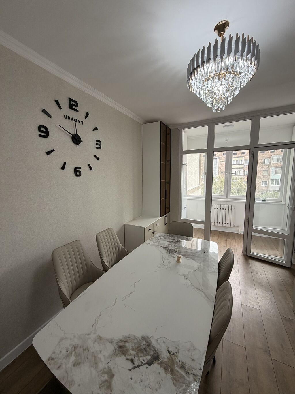 2 комнаты, 53 м², Аламедин-1 мкр Элитка, 4 этаж, Евроремонт: фото 4