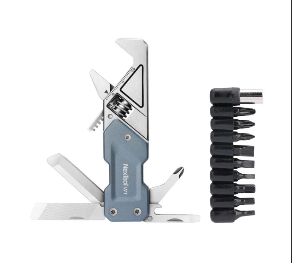 Мультитул-ключ Nextool (Xiaomi) Light Wrench W1 с набором бит 6: фото 1