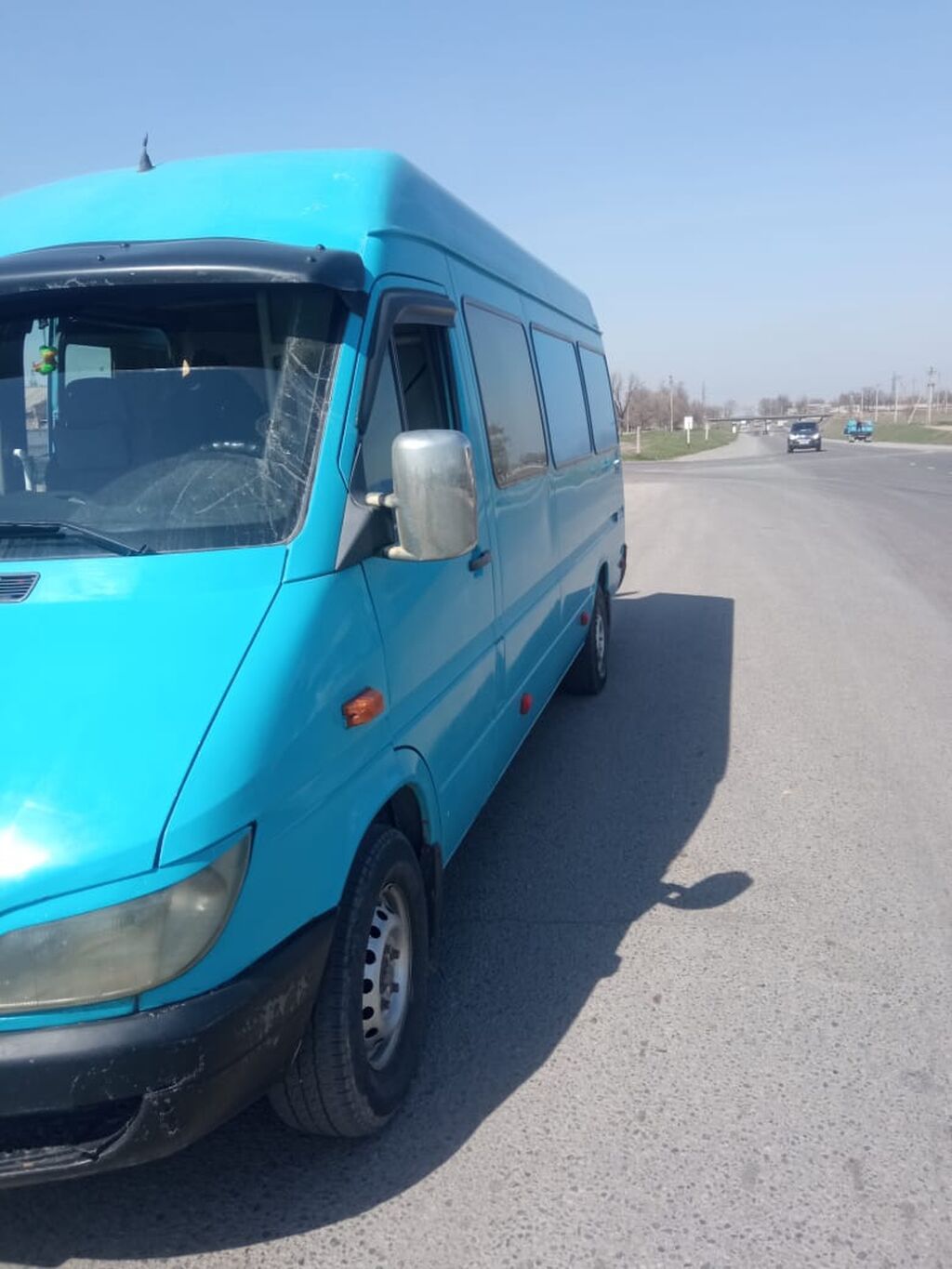 Mercedes-Benz Спринтер: 2002 г., 2.7 л, Механика, Дизель, Бус: фото 2