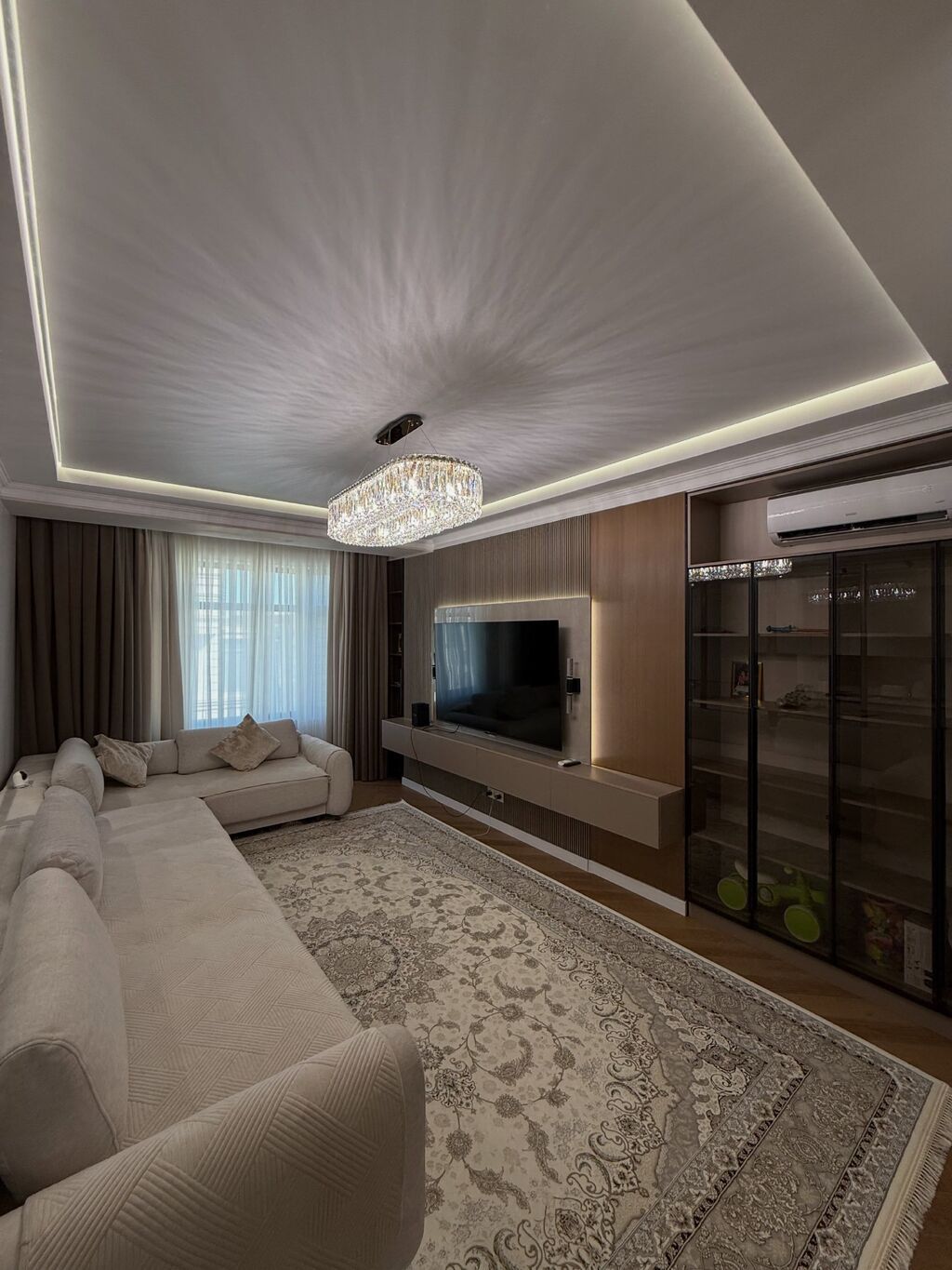 3 комнаты, 122 м², Ак-Кеме Элитка, 11 этаж, Евроремонт: фото 4