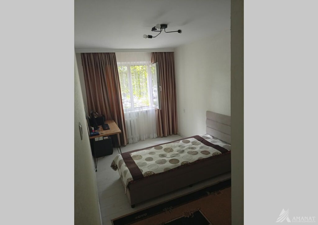 3 комнаты, 64 м², 6 мкр 104 серия, 1 этаж, Свежий ремонт: фото 2