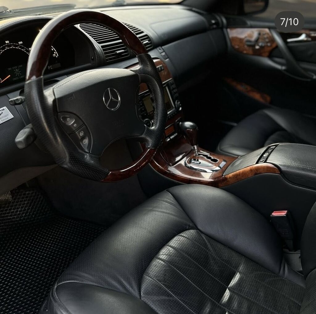 Mercedes-Benz CL- Class AMG: 2003 г., 5.4 л, Автомат, Бензин, Купе: фото 7