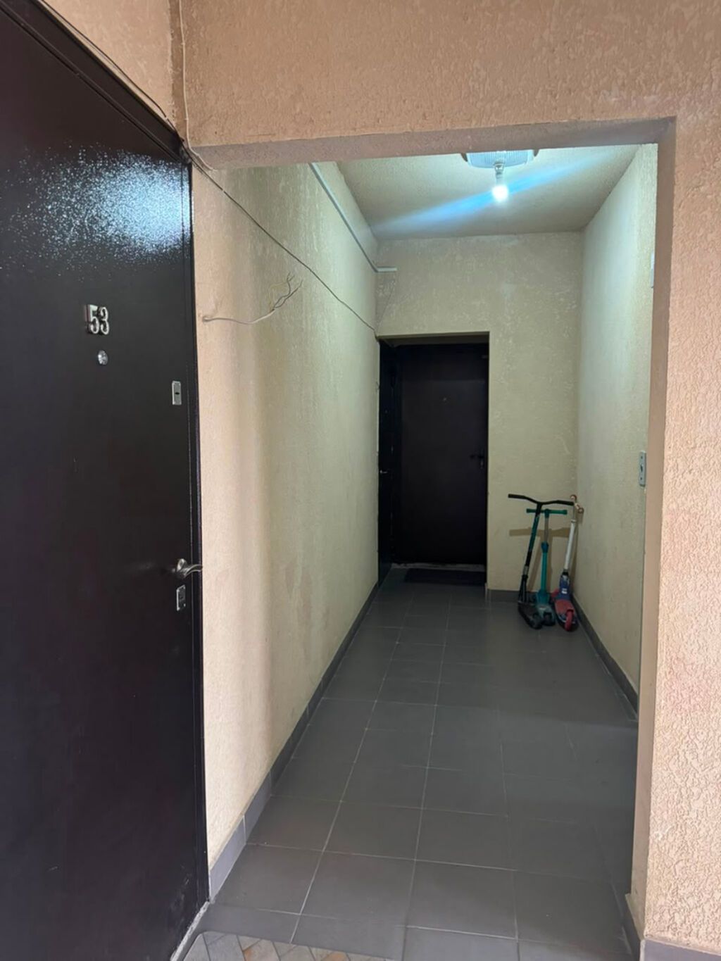 1 комната, 45 м², Кок-Жар ж/м 106 серия улучшенная, 7 этаж, Старый ремонт: фото 3