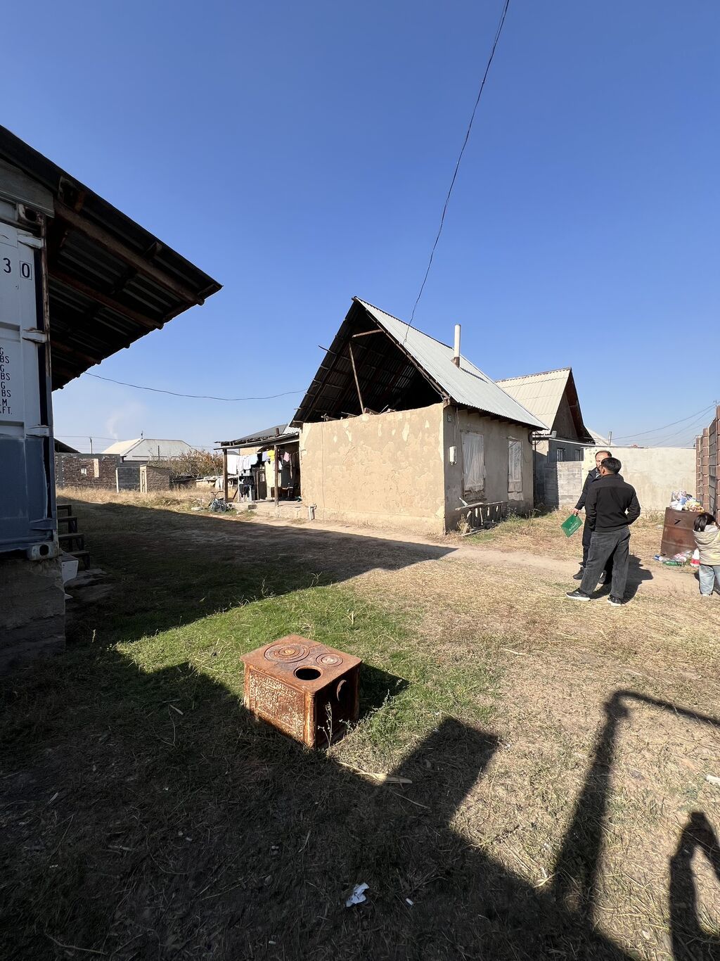 3 комнаты, 50 м², 6 соток, Кырман ж/м Газ, Электричество, Канализация: фото 2