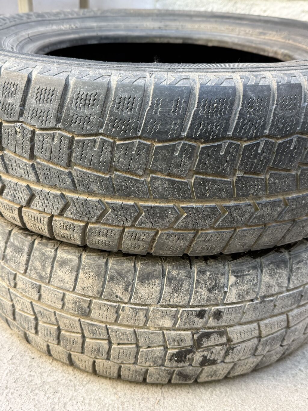Шины 195 / 65 / R 15, Зима, Б/у, Пара, Легковые, Dunlop: фото 3