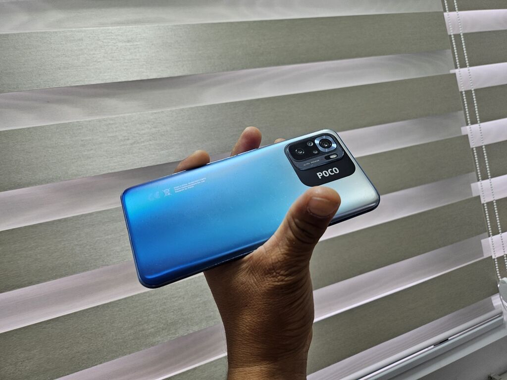 Poco M5s, Б/у, 128 ГБ, цвет - Голубой, 1 SIM, 2 SIM — фото 1