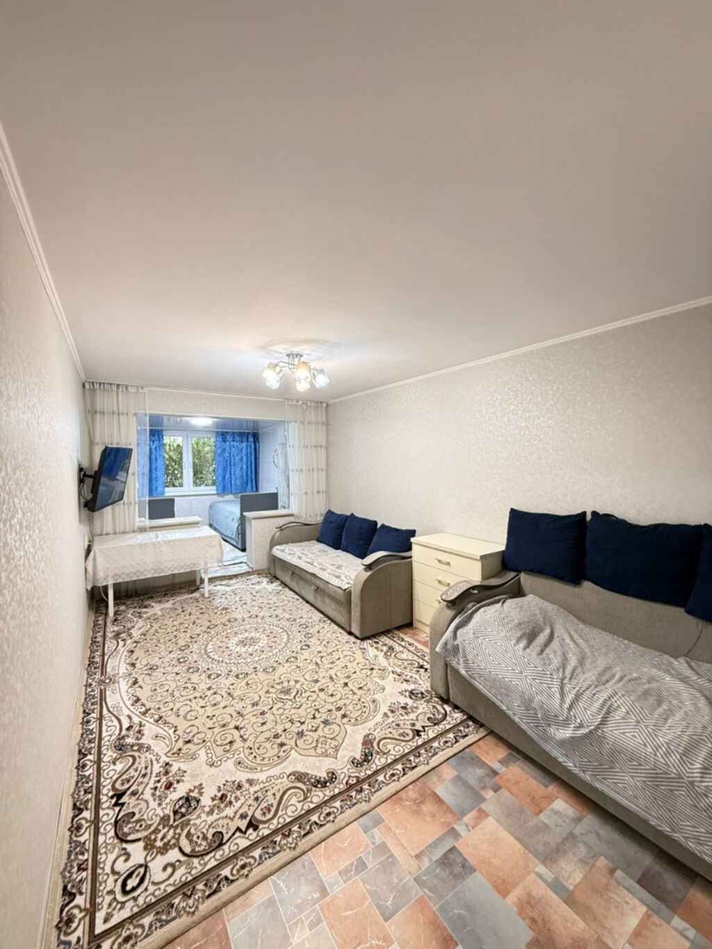 2 комнаты, 43 м², 104 серия, 7 мкр 104 серия, 1 этаж, Косметический ремонт: фото 4