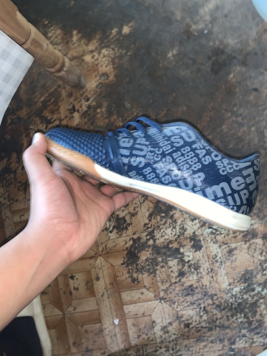 Мужские кроссовки, 37.5, 38, Adidas, Новый, цвет - Синий: фото 2
