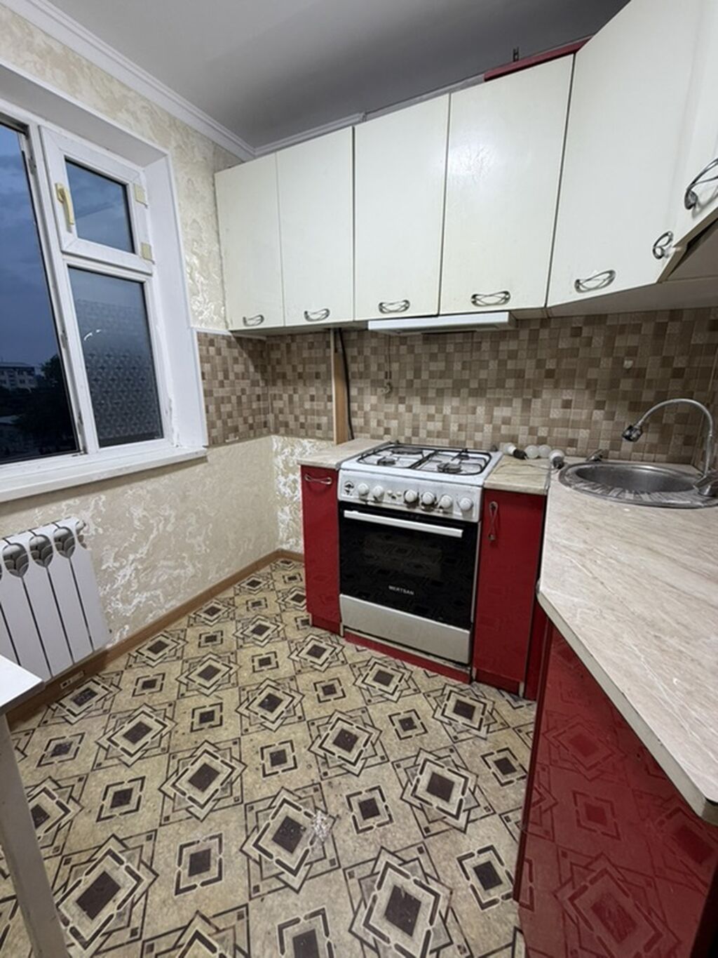 2 комнаты, 48 м², Кинотеатр Семетей, 103 серия, 4 этаж, Евроремонт: фото 5