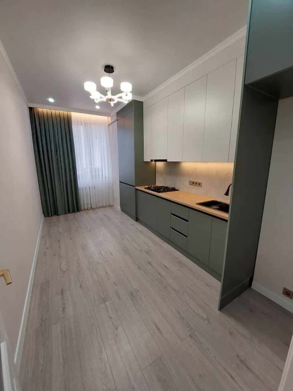 2 комнаты, 57 м², Тунгуч мкр Элитка, 2 этаж, Дизайнерский ремонт: фото 4