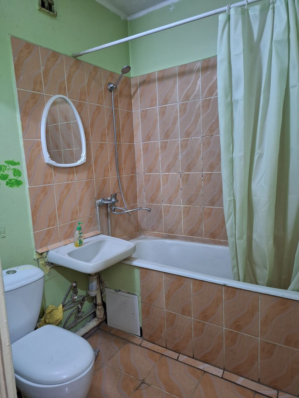 1 комната, 5 мкр Собственник, Парам без детей, С мебелью: фото 4