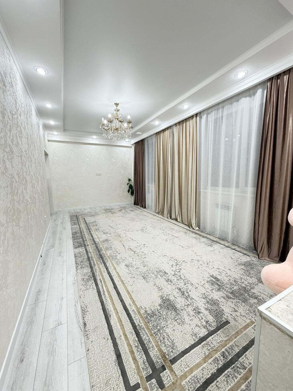 3 комнаты, 84 м², Кок-Жар мкр Элитка, 8 этаж, Евроремонт: фото 8