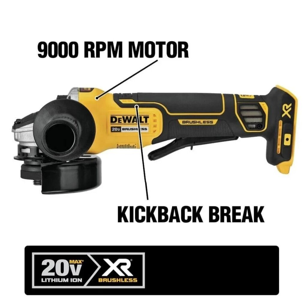 Новый, Аккумуляторные, Dewalt, 125 мм, 800 Вт, 9000 об/мин: фото 3