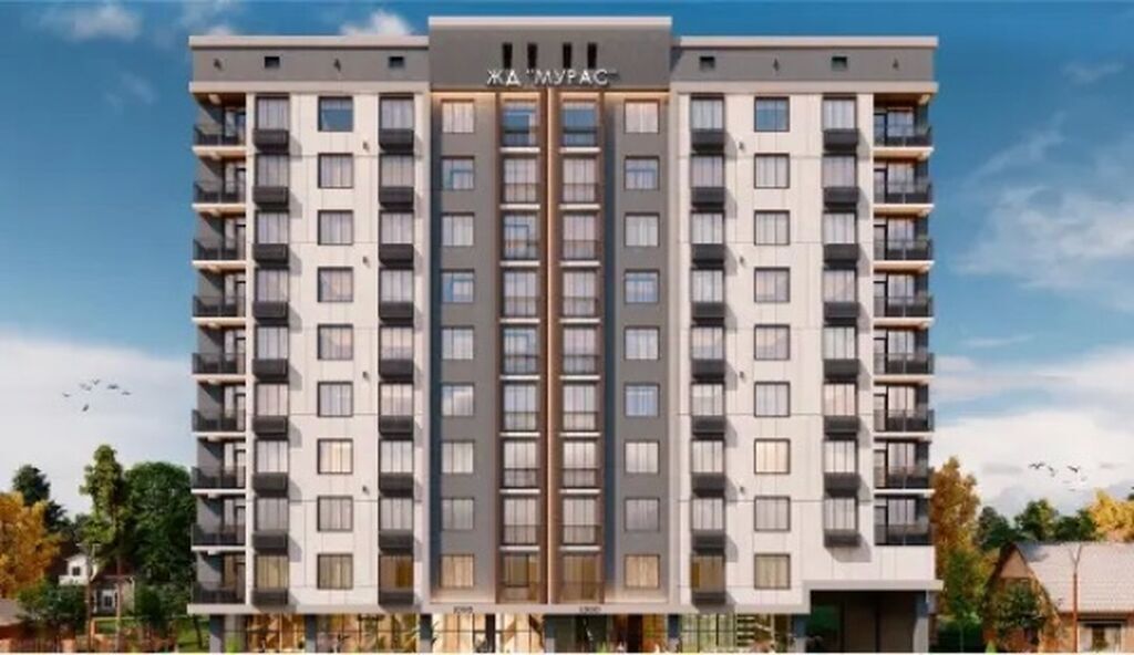 1 комната, 45 м², Джал мкр (в т.ч. Верхний, Нижний, Средний) Элитка, 10 этаж, ПСО (под самоотделку): фото 4