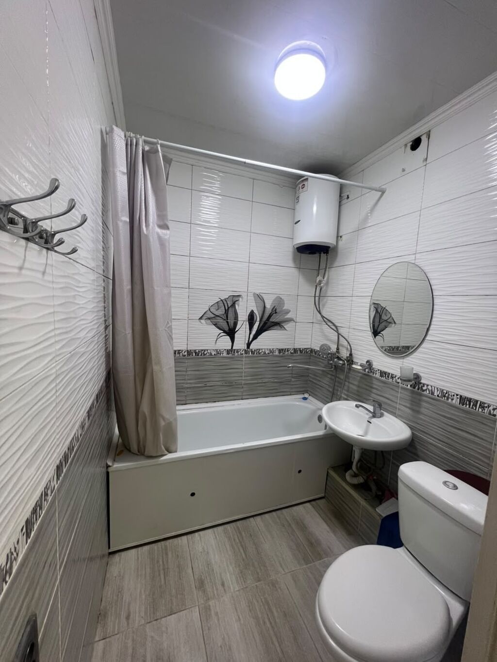 1 комната, 33 м², Кок-Жар мкр 105 серия, 5 этаж, Евроремонт: фото 2