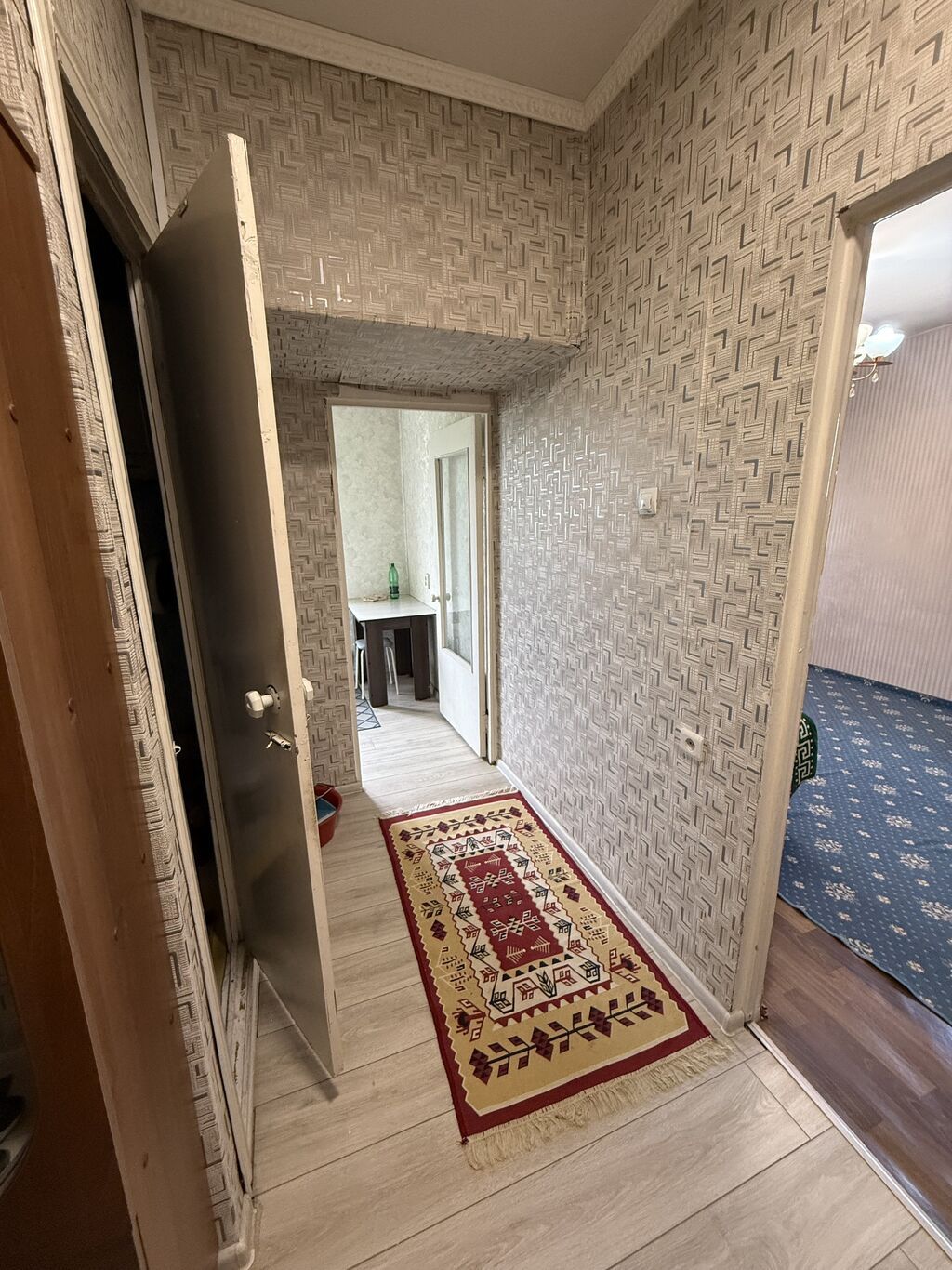 1 комната, 34 м², Асанбай мкр 105 серия, 5 этаж, Косметический ремонт: фото 7