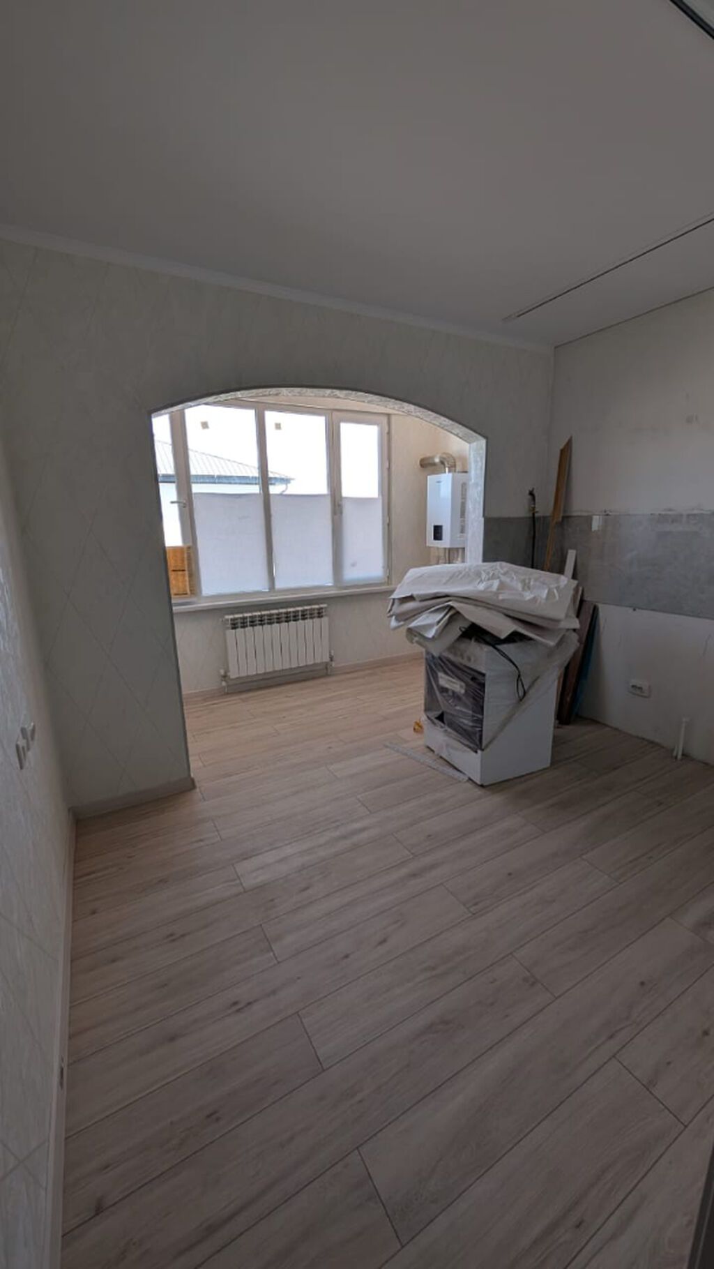 2 комнаты, 67 м², Кызыл Аскер 105 серия, 5 этаж, Свежий ремонт: фото 5