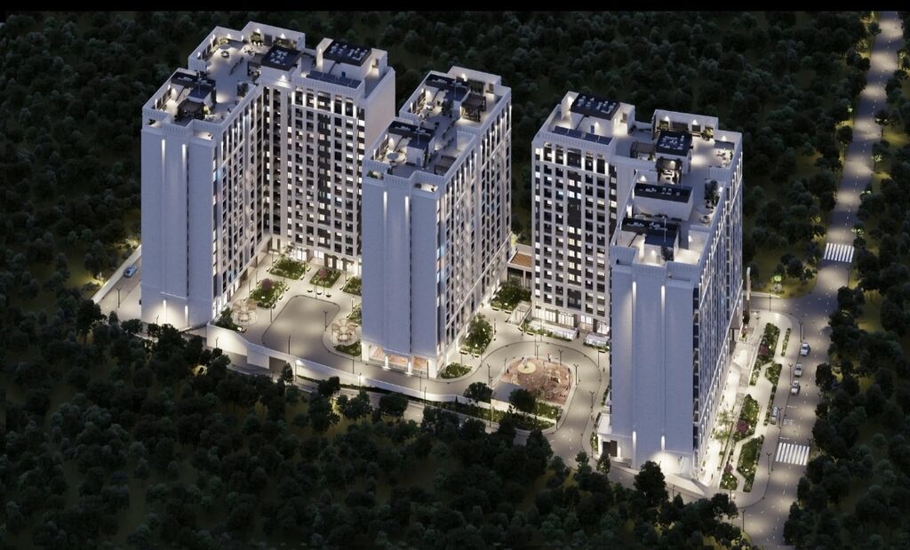 4 комнаты, 127 м², Кок-Жар мкр Элитка, 11 этаж, ПСО (под самоотделку): фото 2