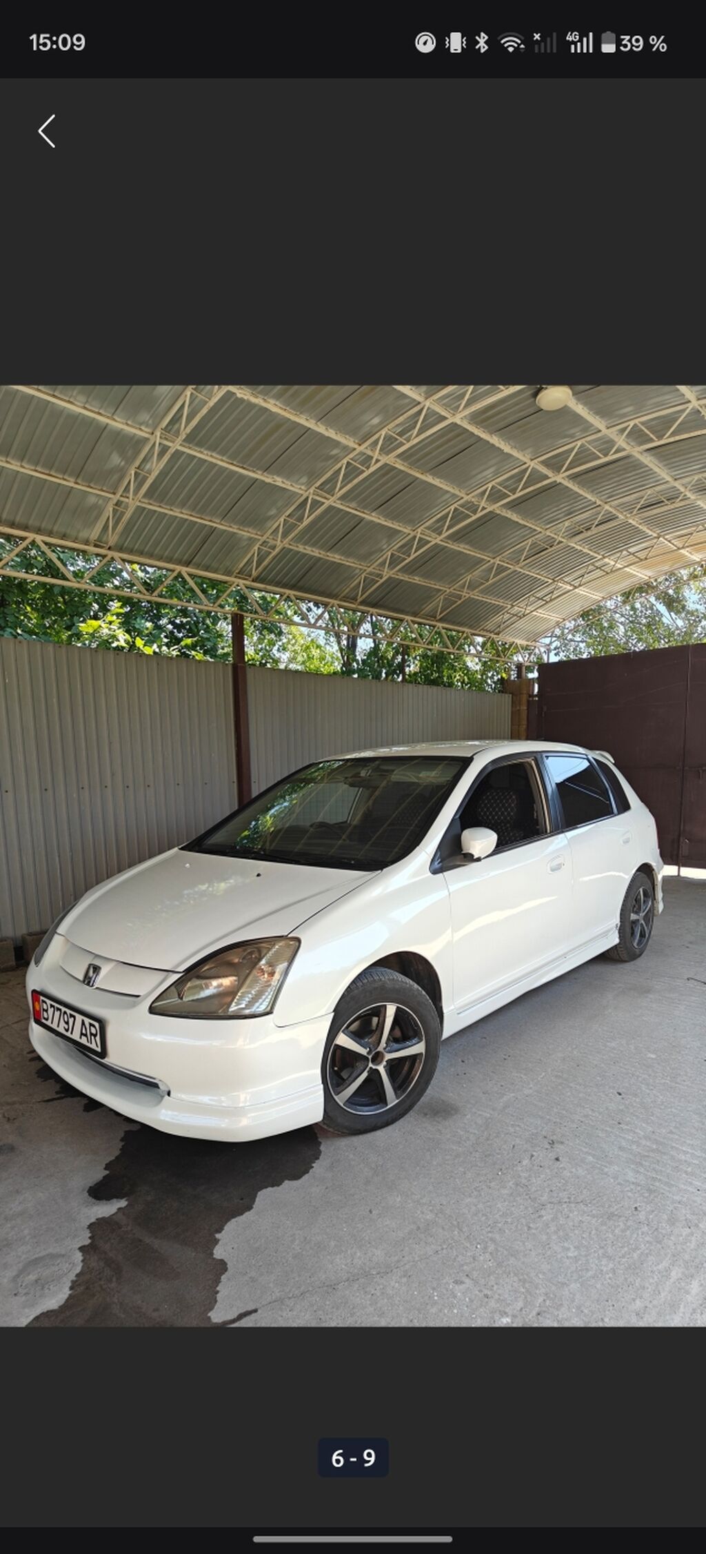 Honda Civic: 2002 г., 1.5 л, Автомат, Бензин, Хэтчбэк: фото 3