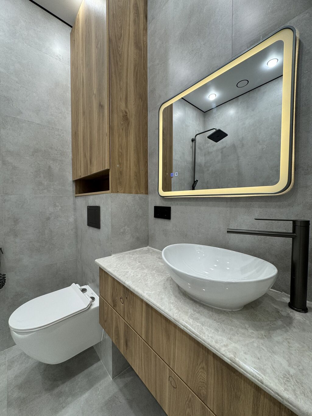 1 комната, 43 м², Тунгуч мкр Элитка, 10 этаж, Дизайнерский ремонт: фото 5