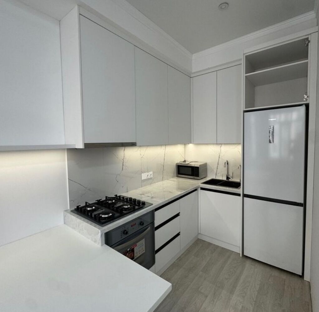 1 комната, 40 м², Асанбай мкр Элитка, 6 этаж, Евроремонт: фото 4