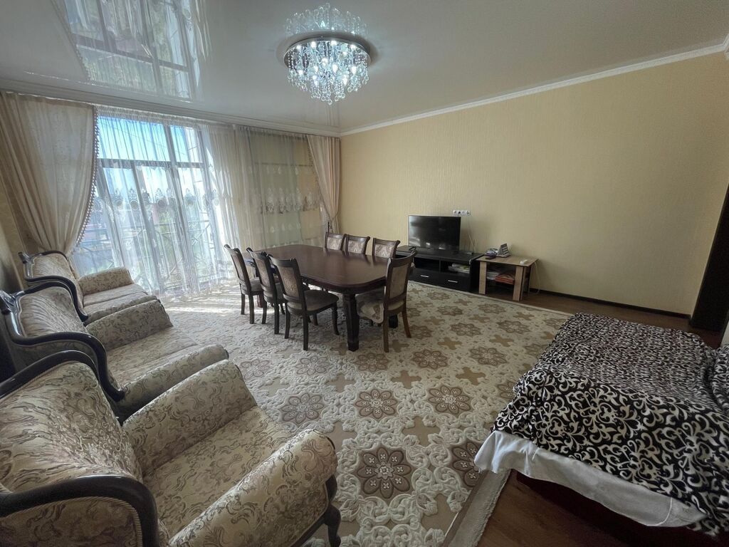 3 комнаты, 135 м², Ала-Арча ТРЦ Элитка, 4 этаж, Евроремонт: фото 3