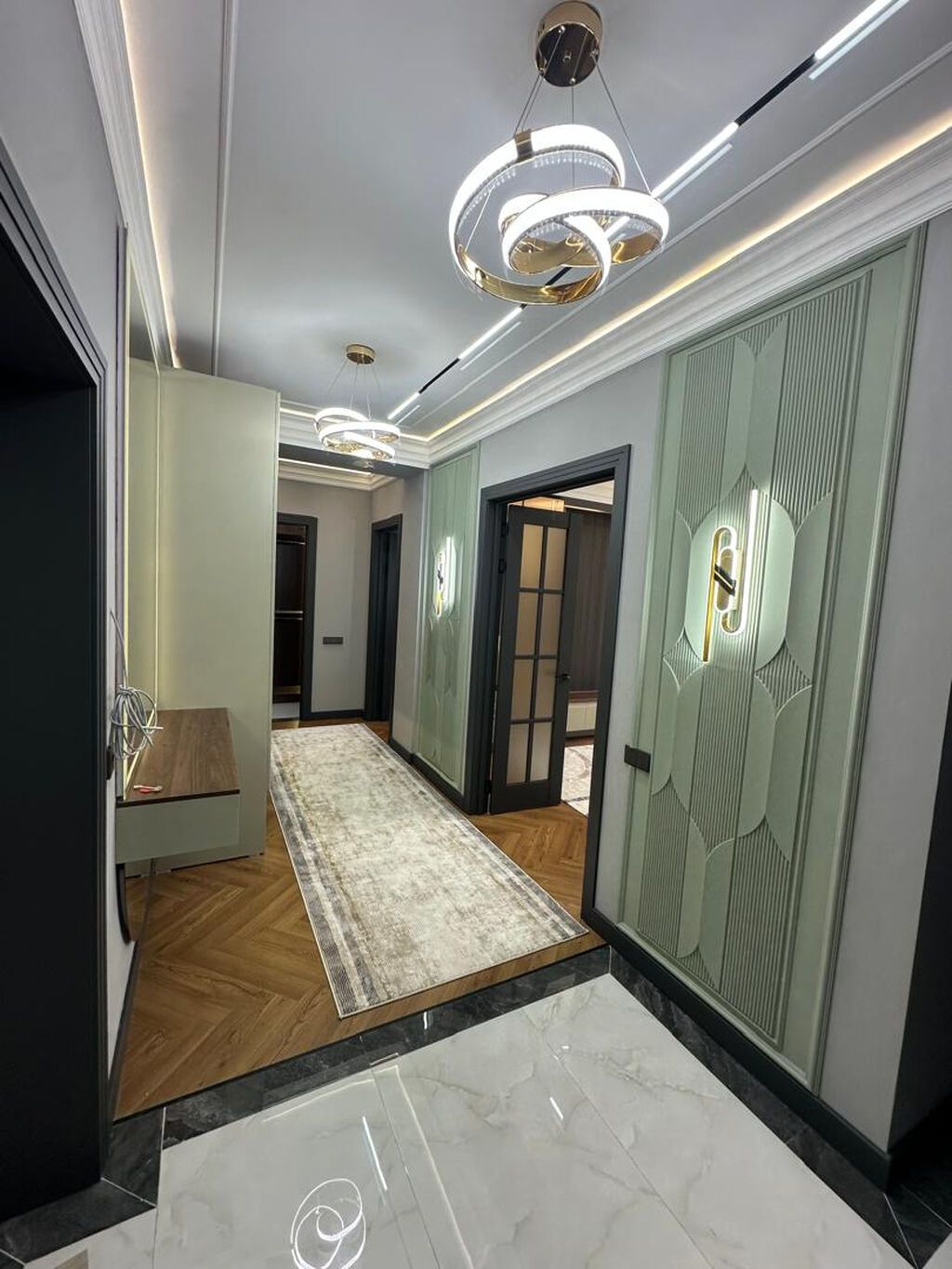 2 комнаты, 80 м², Элитка, 14 этаж, Дизайнерский ремонт — фото 7