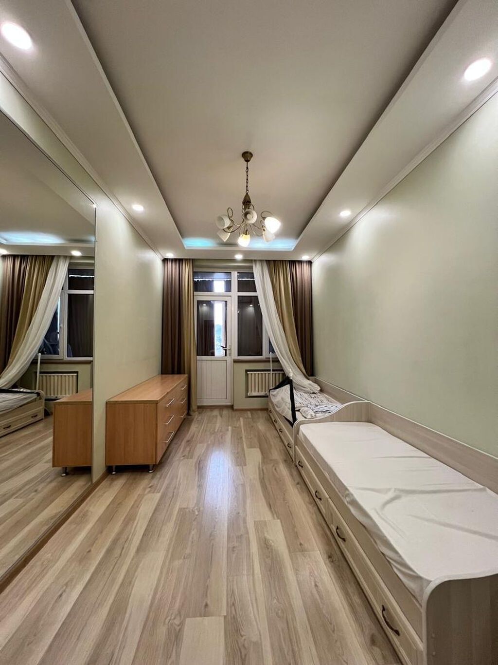 4 комнаты, 200 м², Ала-Арча ТРЦ Элитка, 9 этаж, Евроремонт: фото 4