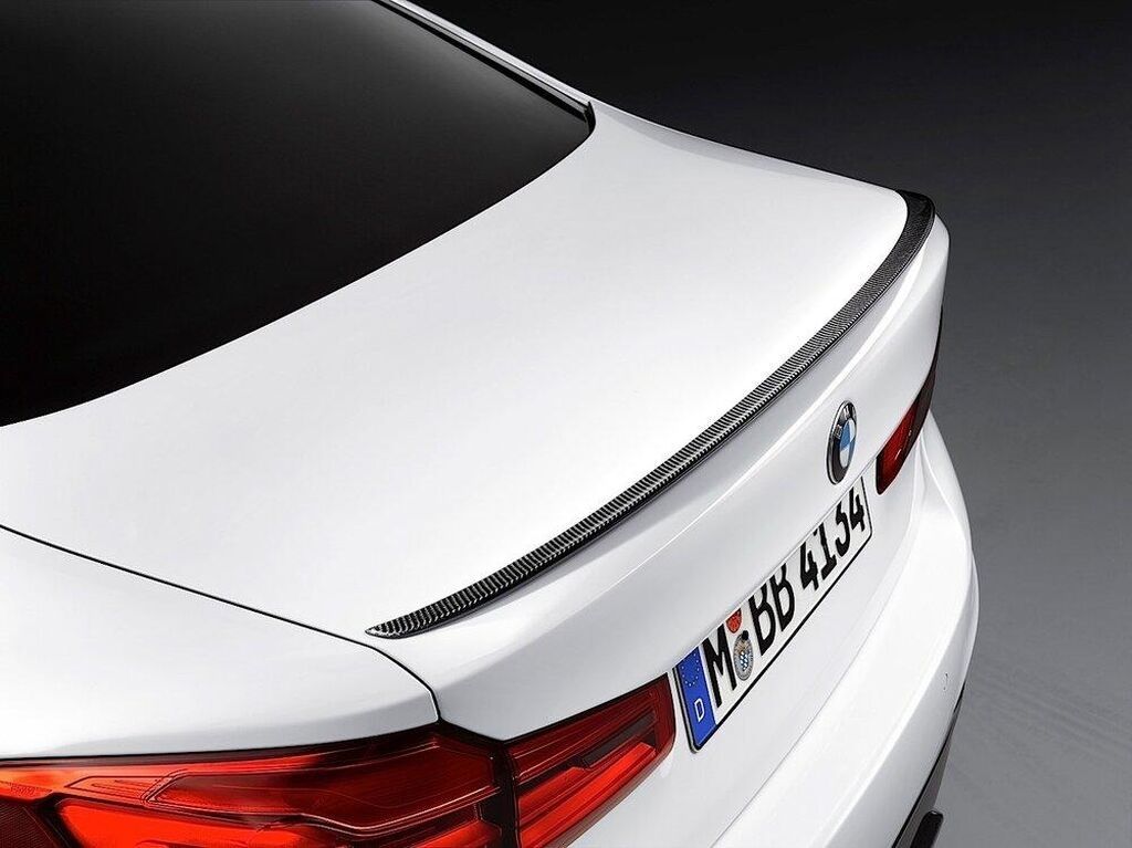 Спойлер на BMW G30, черный глянец: фото 2