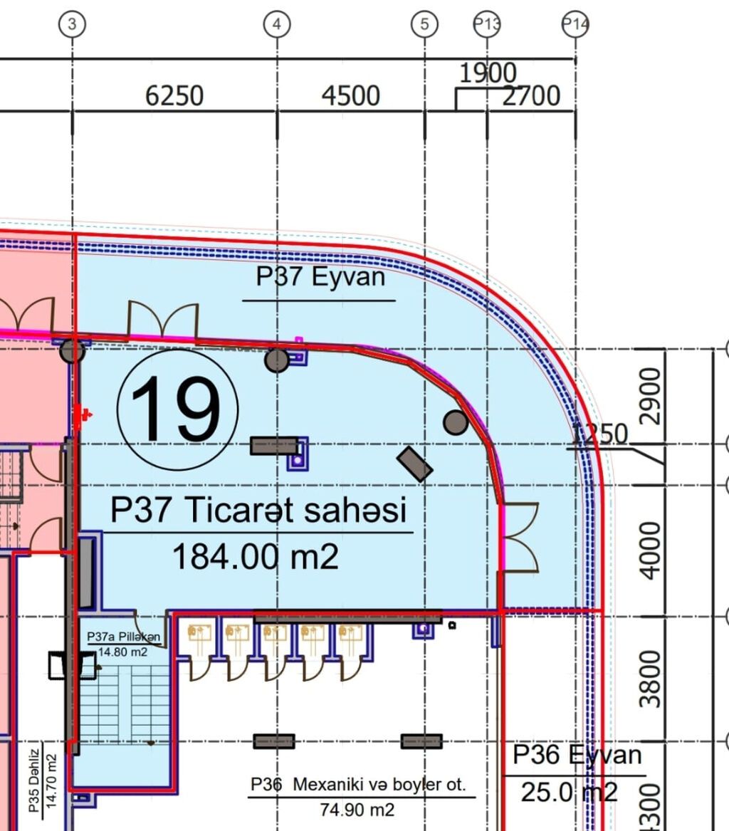 Ağ şəhərin mərkəzində premium kompleksin birinci xəttində, əsas yola