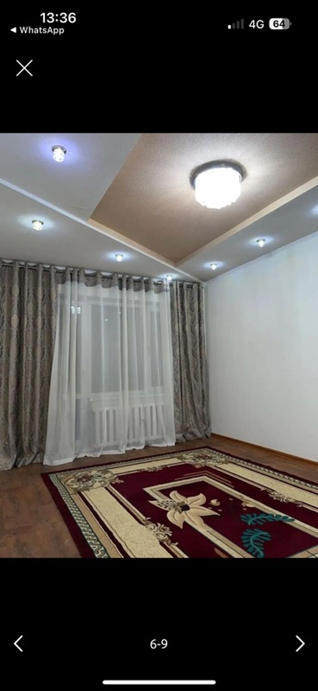 Продается 1 комнатный квартира 45 м2 Цена:64500$ средний ремонт 107: фото 2