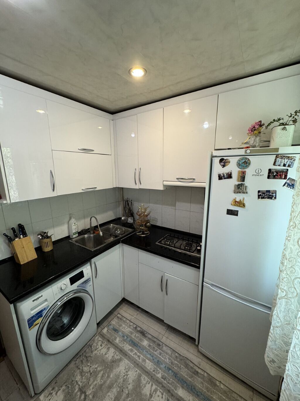 3 комнаты, 56 м², Центральная мечеть Индивидуалка, 1 этаж, Косметический ремонт: фото 7