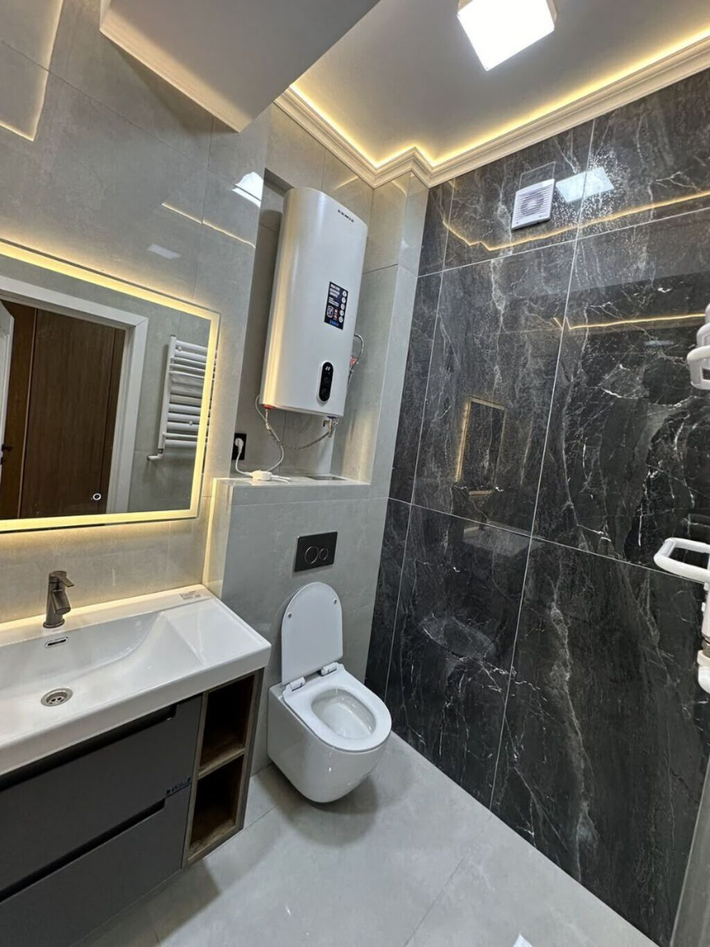2 комнаты, 52 м², Элитка, 11 этаж, Дизайнерский ремонт — фото 6