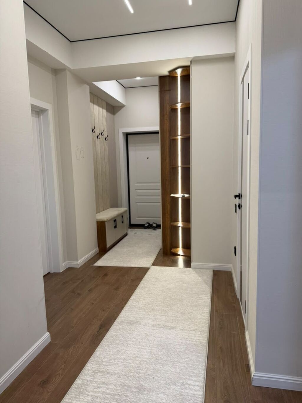 2 комнаты, 59 м², Асанбай мкр Элитка, 7 этаж, Дизайнерский ремонт: фото 3