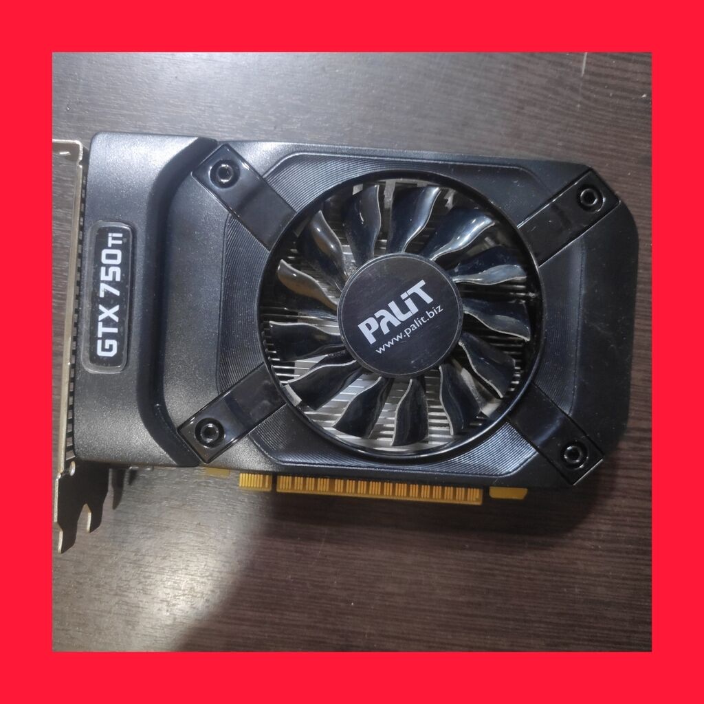 Видеокарта Palit GeForce® GTX 750 Ti: 9600 KGS ▷ Видеокарты | Бишкек |  96913788 ᐈ lalafo.kg